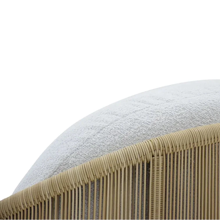 Aurora Teak & Wicker Outdoor Armchair