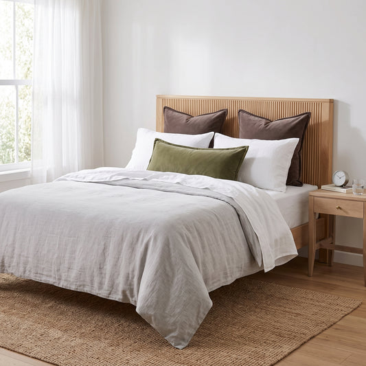 Everlyn Velvet Cushion with Feather Insert β Mink | Square & Lumbar