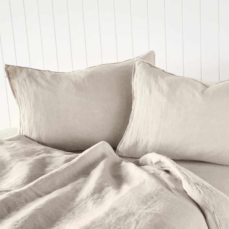 French Linen Sheets – Natural