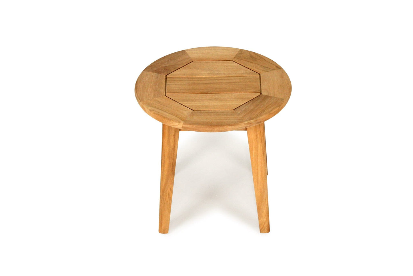 Kirra Round Teak Outdoor Side Table Sun Republic