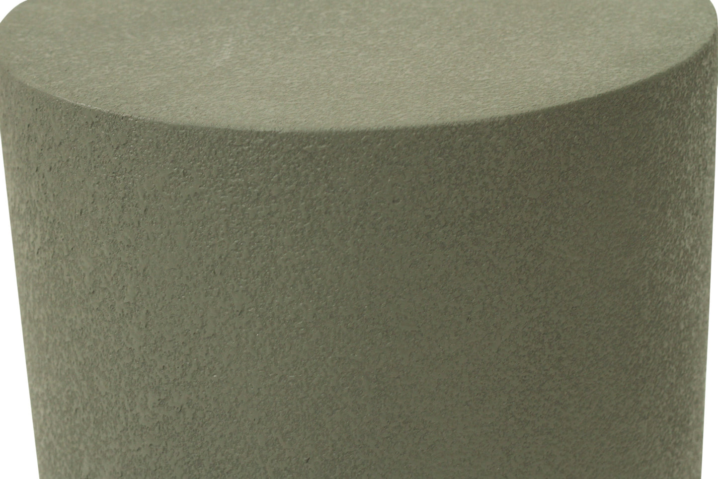 Medina Round Outdoor Side Table - Moss