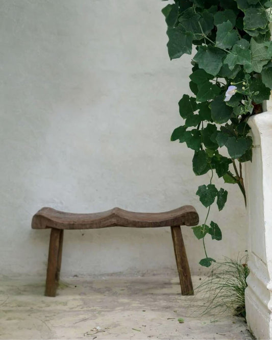 Alvarez Natural Aged Teak Bench (2 & 3 Seater) Blacksalt