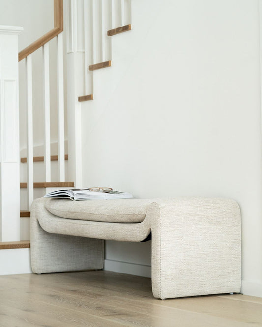 Amery Bench Seat – Organic Linen Sun Republic