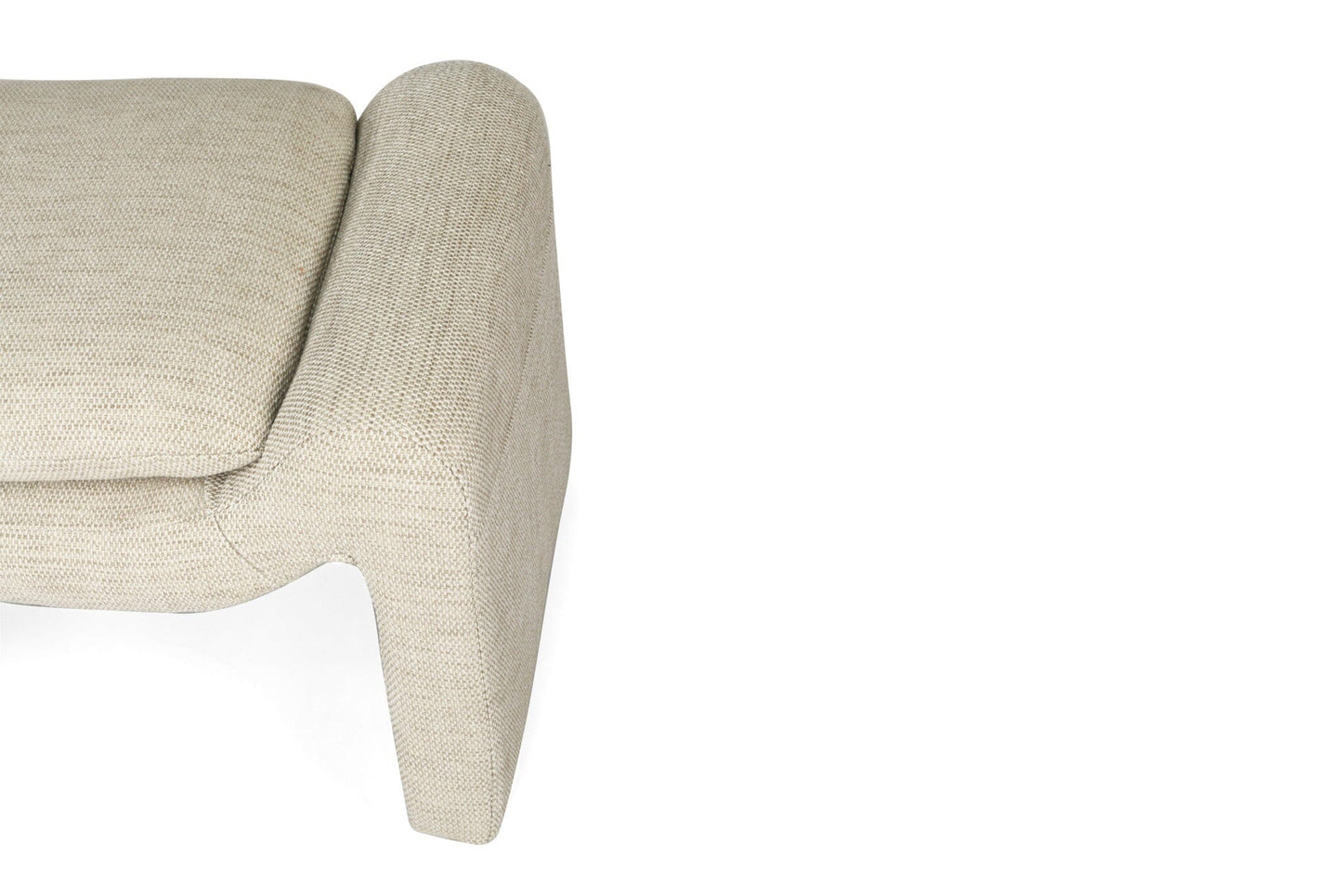 Amery Ottoman – Organic Linen Sun Republic