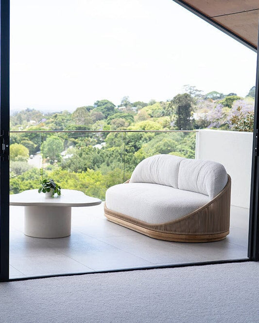 Aurora Outdoor 2 Seater Sofa - Natural Sun Republic