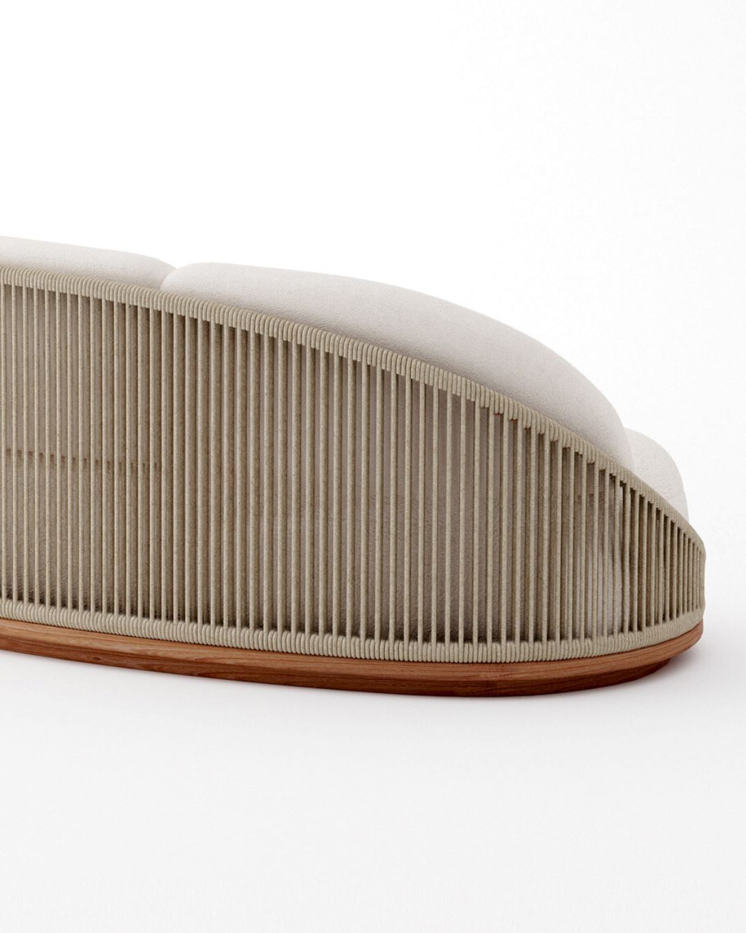 Aurora Outdoor 3 Seater Sofa - Natural Sun Republic