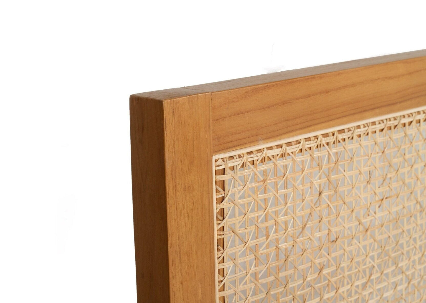 Bahamas Teak & Rattan Bed | Q.K Sun Republic