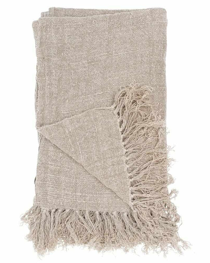 Bedouin Oversized Linen Throw - Natural Sun Republic