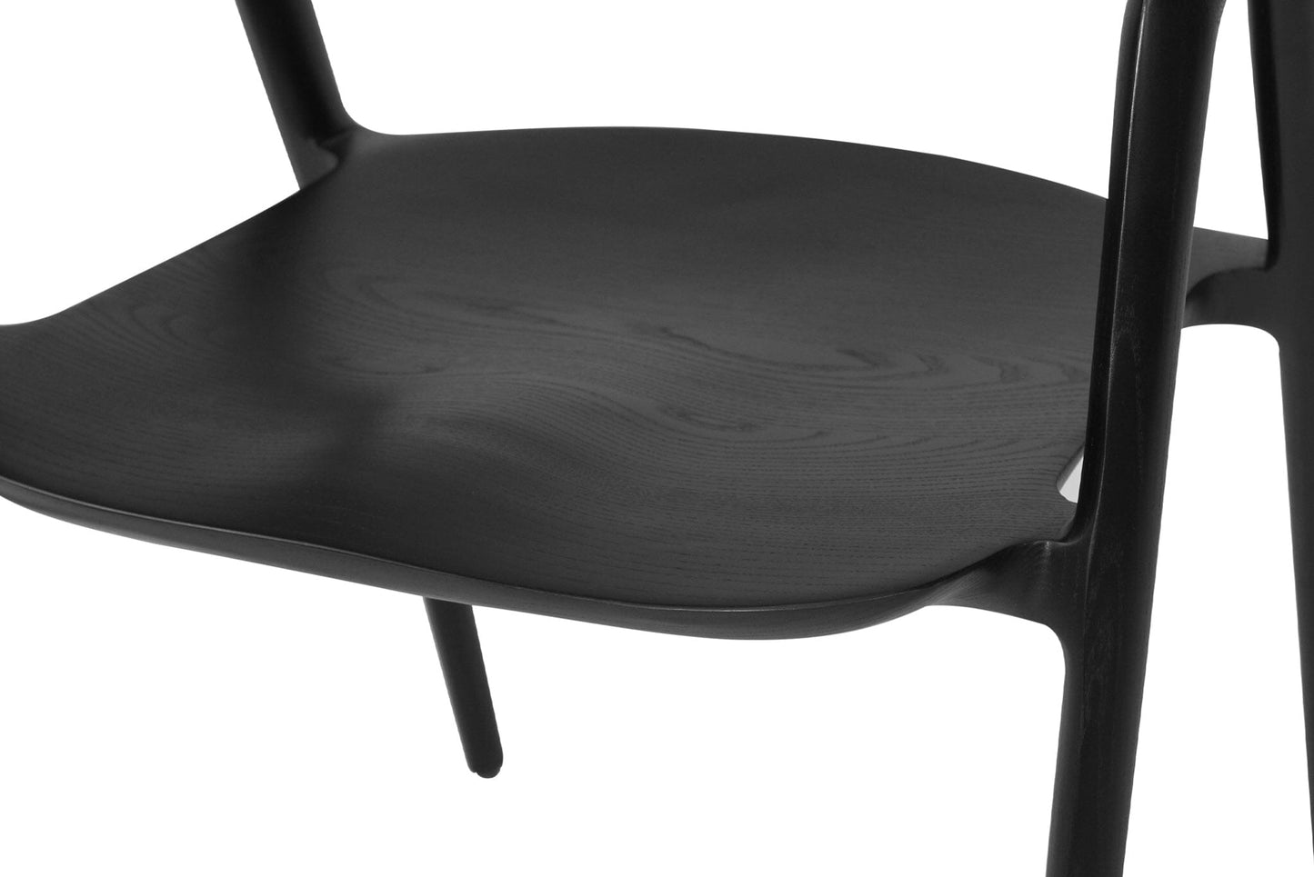 Benny Ash Wood Dining Chair - Black Sun Republic