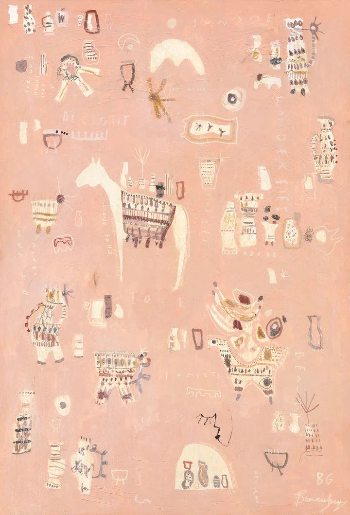 Bonnie Gray Limited Edition Print – 'ADORE' Bonnie Gray