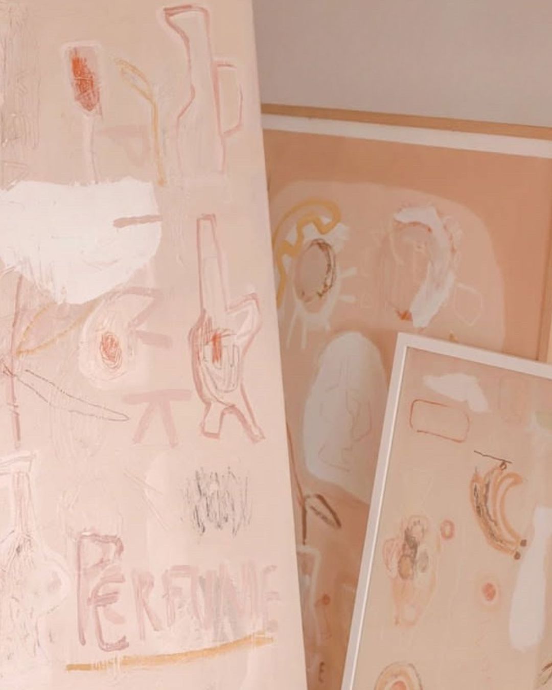 Bonnie Gray Limited Edition Print – 'PINK PERFUME' Bonnie Gray