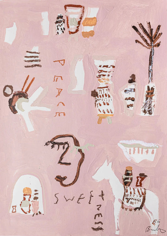 Bonnie Gray Limited Edition Print – ‘SWEET PEACE YOU HAVE GIFTED ME' Bonnie Gray