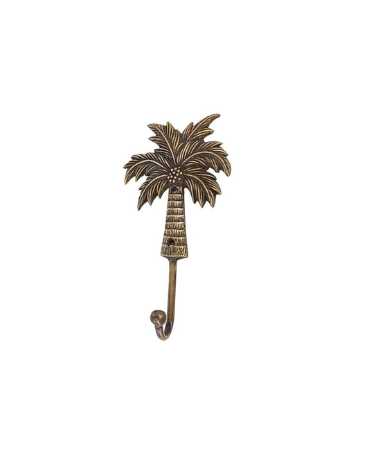 Brass Coconut Palm Tree Hooks Sun Republic