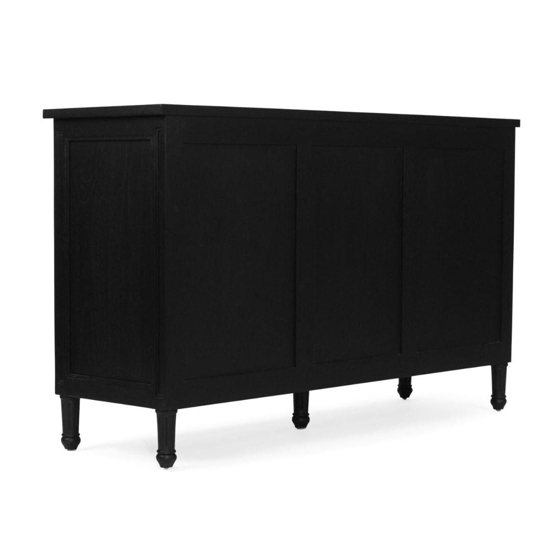 Cayman 9-Drawers Dresser in Black Sun Republic