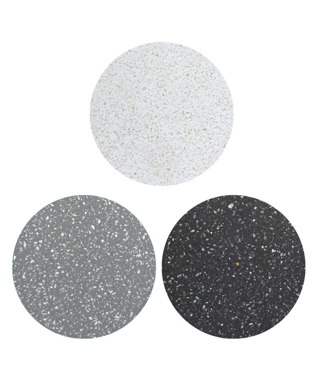 Composite Terrazzo Stone Bath & Basin Swatch Madu Living