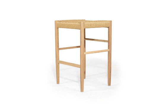 Counter/Bar Saddle Stool Lily - American Oak Sun Republic
