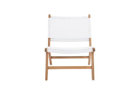 Cumberland Barcelona Lazy Chair - White (Indoor/Outdoor) Sun Republic