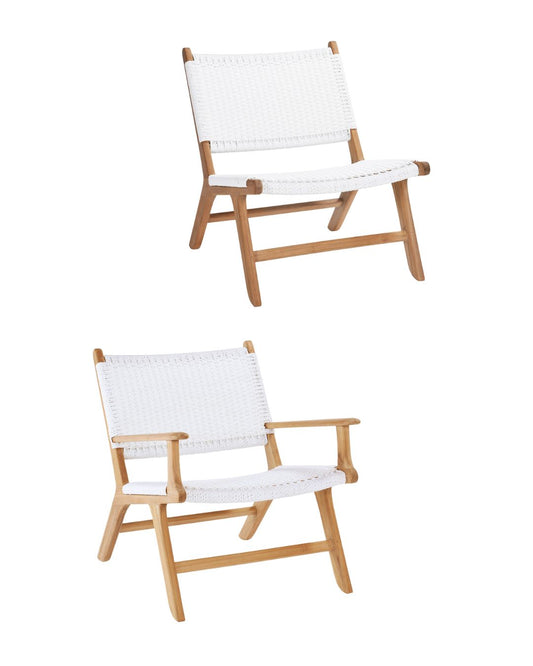 Cumberland Barcelona Lazy Chair - White (Indoor/Outdoor) Sun Republic