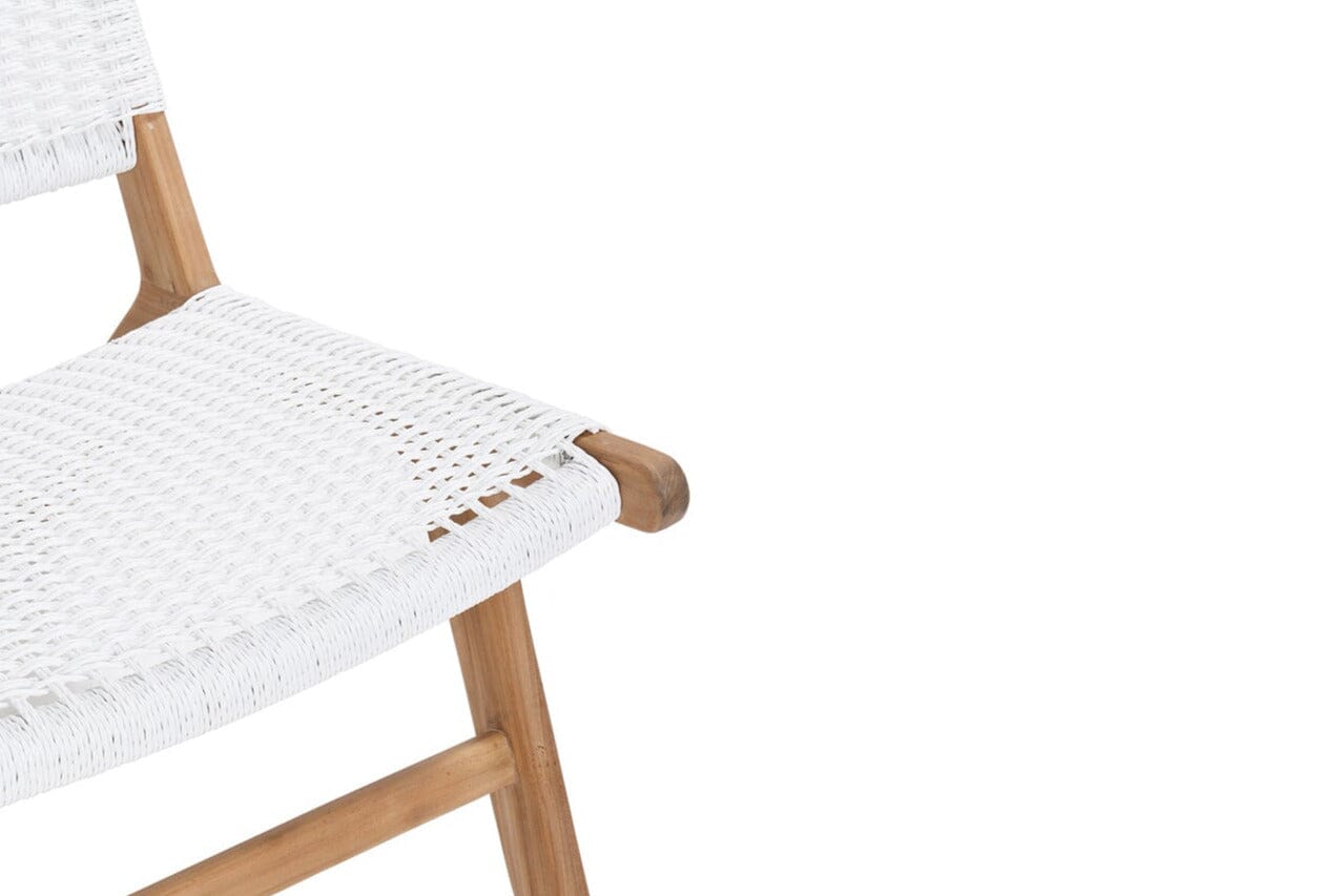 Cumberland Lazy Chair - White (Indoor/Outdoor) Sun Republic