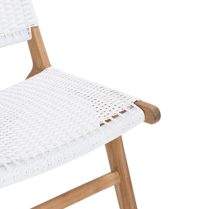 Cumberland Lazy Chair - White (Indoor/Outdoor) Sun Republic
