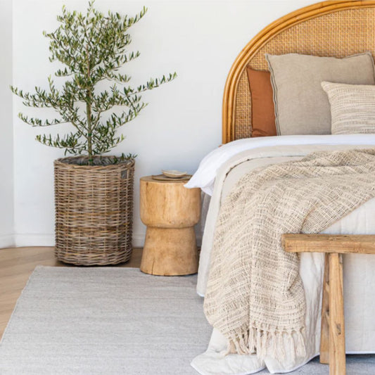 Eco Indoor/Outdoor Rugs & Runners | Off White Zebra