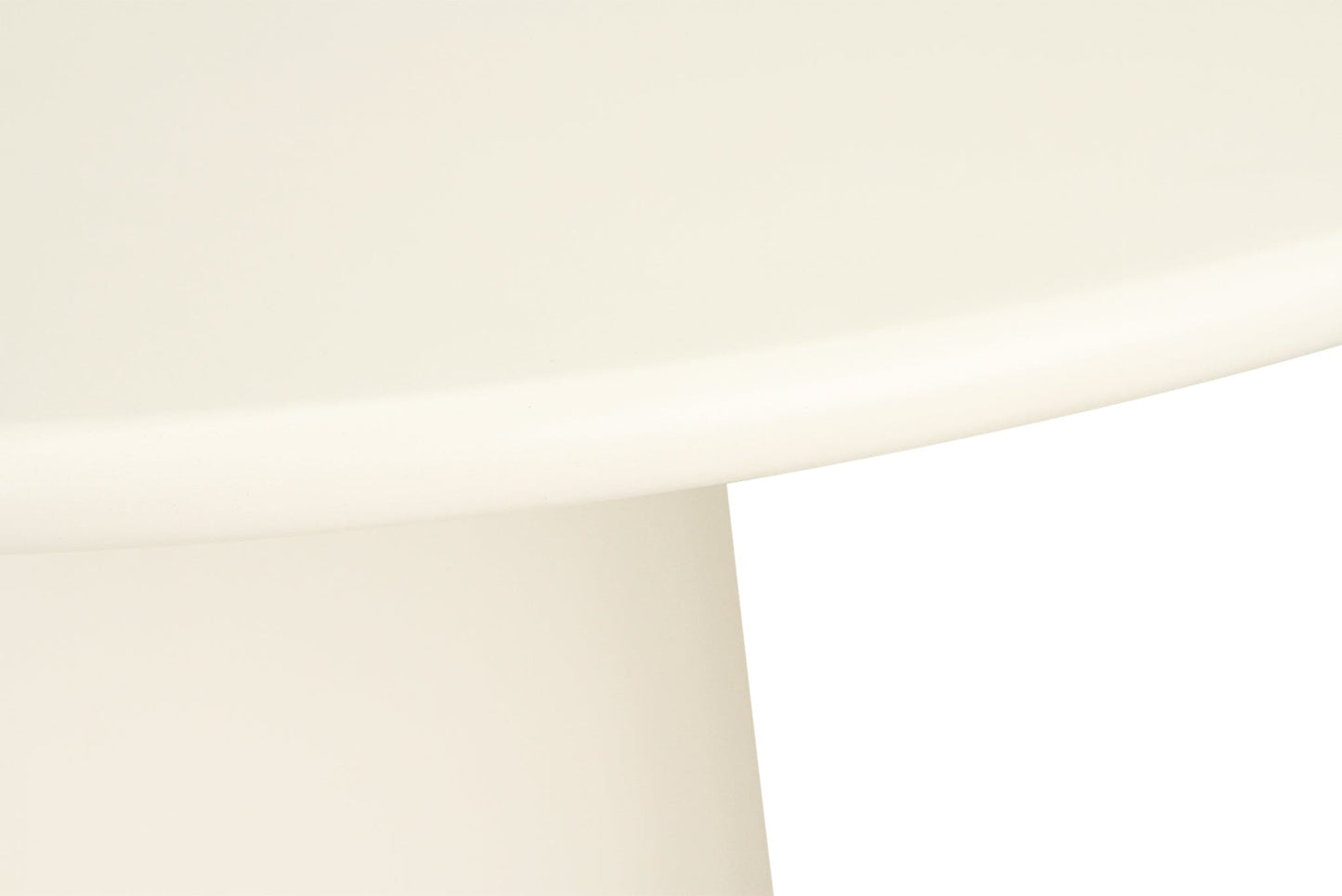 Elio Micro Cement Dining Table Round - Ivory Sun Republic