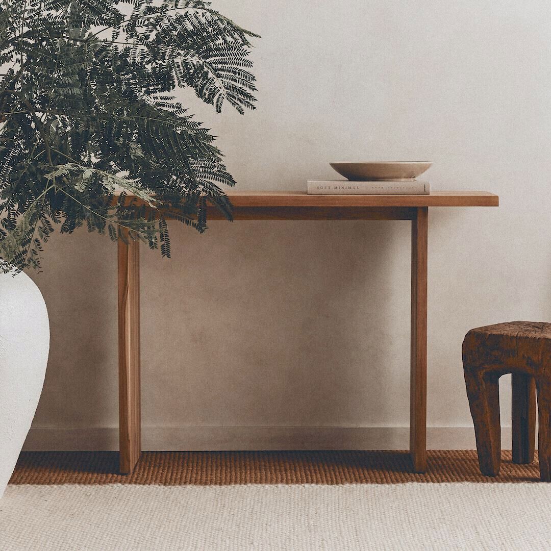 Elma Teak Console/Desk McMullin & Co