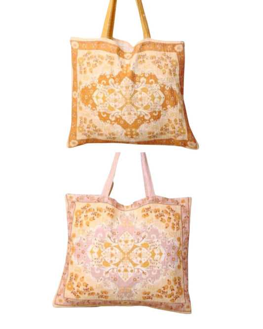 Enchanted Bohemian Tote Bag – Dusty Rose or Honey Ginger Sun Republic