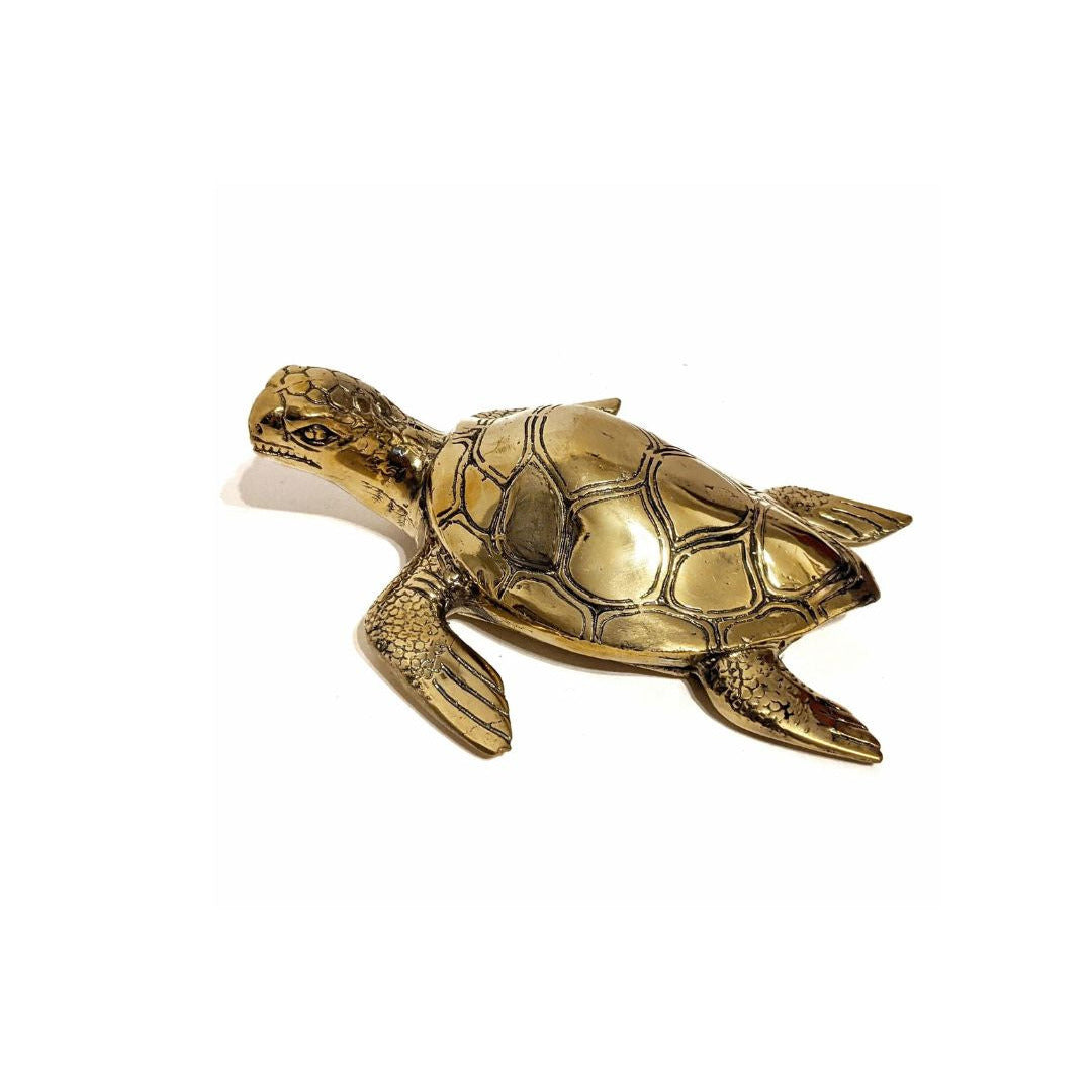 Gold Brass Turtle Sun Republic