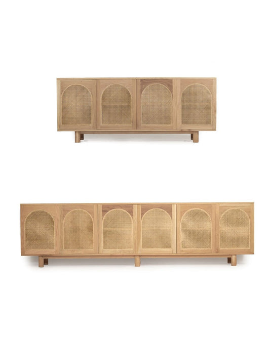 Hali American Oak Arch Door Sideboard - 200cm & 300cm Sizes Sun Republic