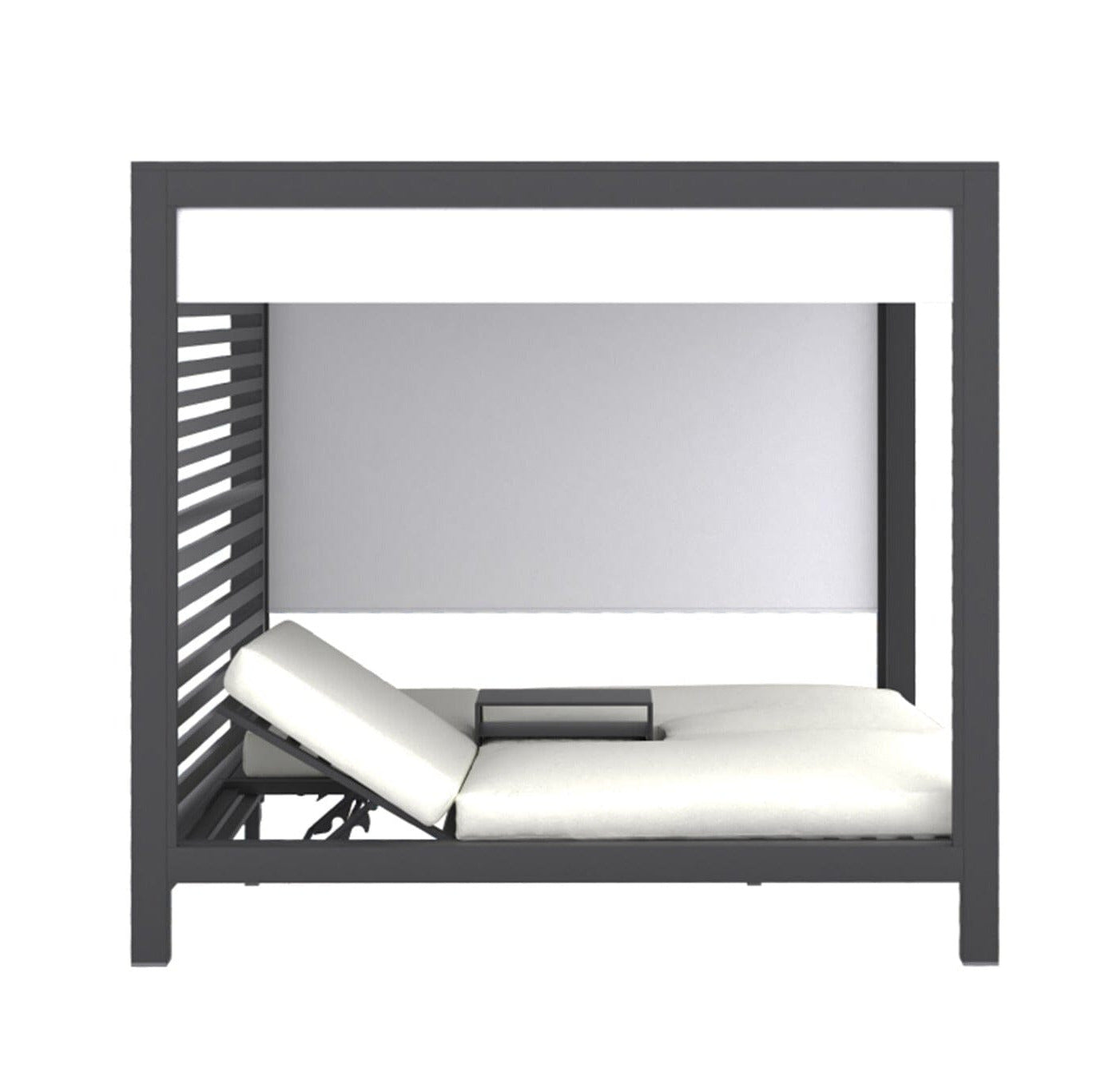 Hamilton Double Daybed Cabana – Asteroid Black (Charcoal) Sun Republic
