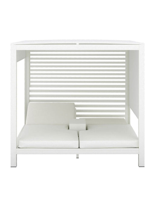 Hamilton Double Daybed Cabana – Pearl White Sun Republic