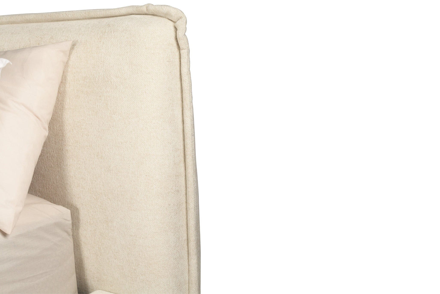 Harmony Upholstered Bed - Queen/King - Organic Linen Sun Republic