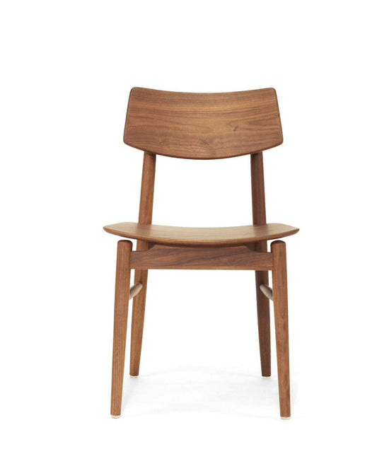 Jansen American Oak Dining Chair - Walnut Sun Republic