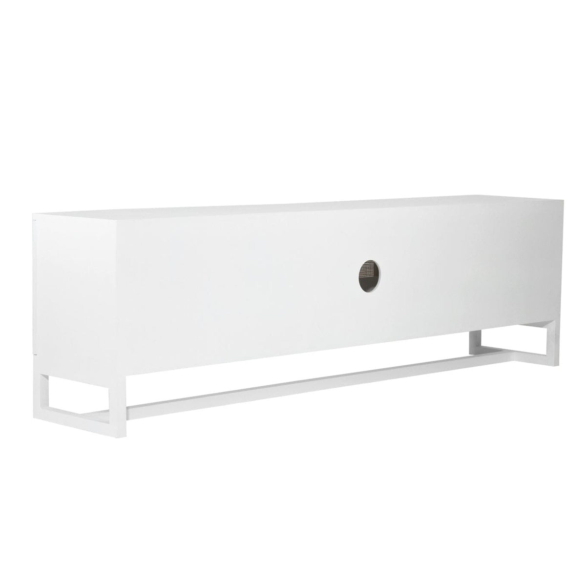 Product image of Kiera White Entertainment Unit 300cm Sizes with 6 Doors from Sun Republic