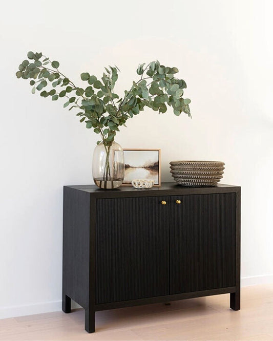 Kingscliff 2 Door Sideboard - Black Sun Republic
