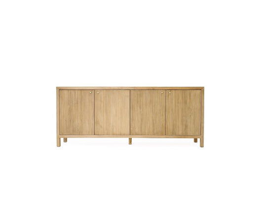 Kingscliff Modern Teak 4 Door Buffet/Sideboard Sun Republic