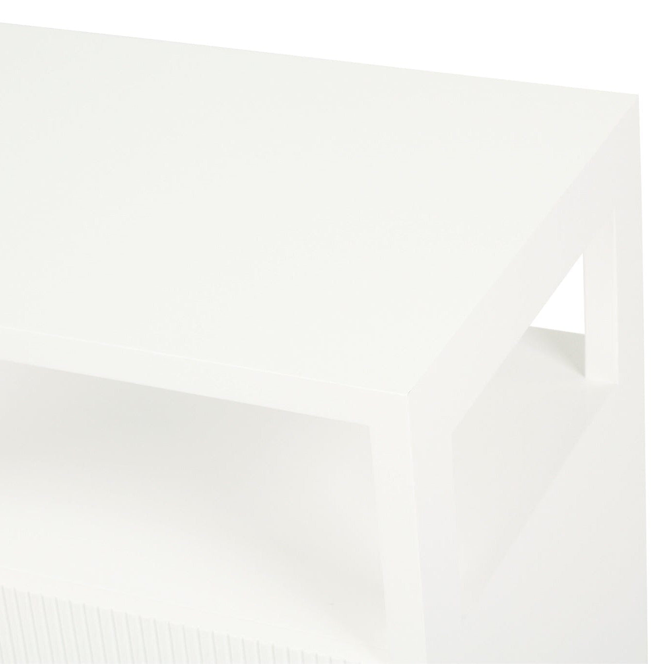 Kingscliff Modern White Nightstand/Bedside Table Sun Republic