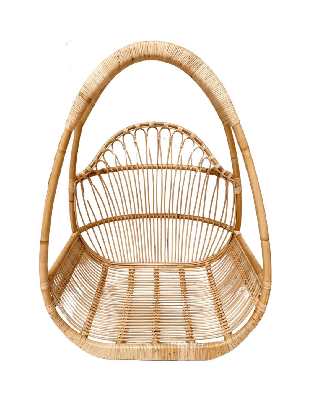 Lorne Rattan Hanging Chair - (Pre-Order) Blacksalt