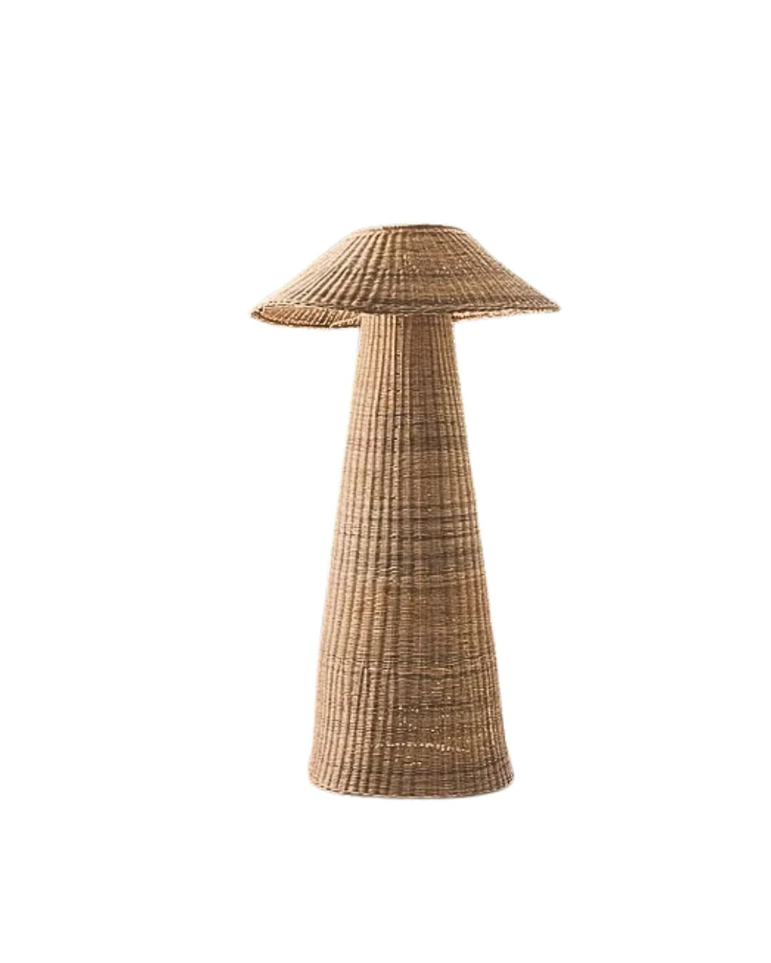 Malawi Cane Floor Lamp Sun Republic