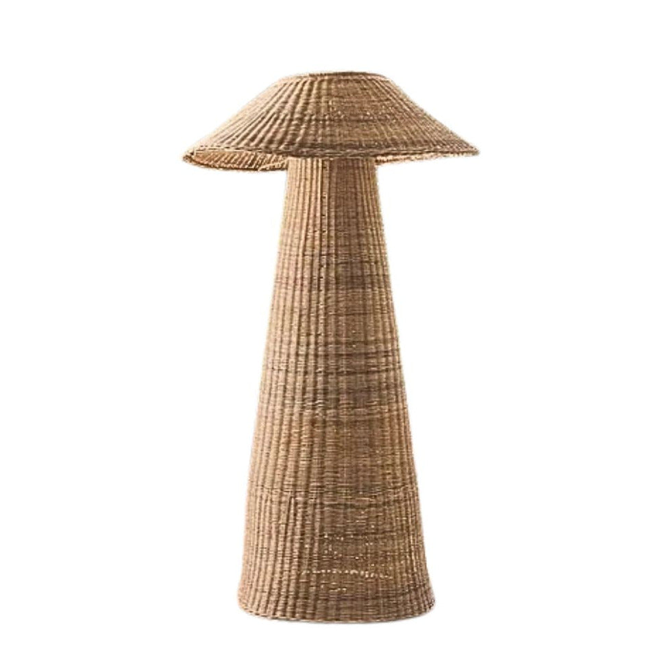 Malawi Cane Floor Lamp Sun Republic