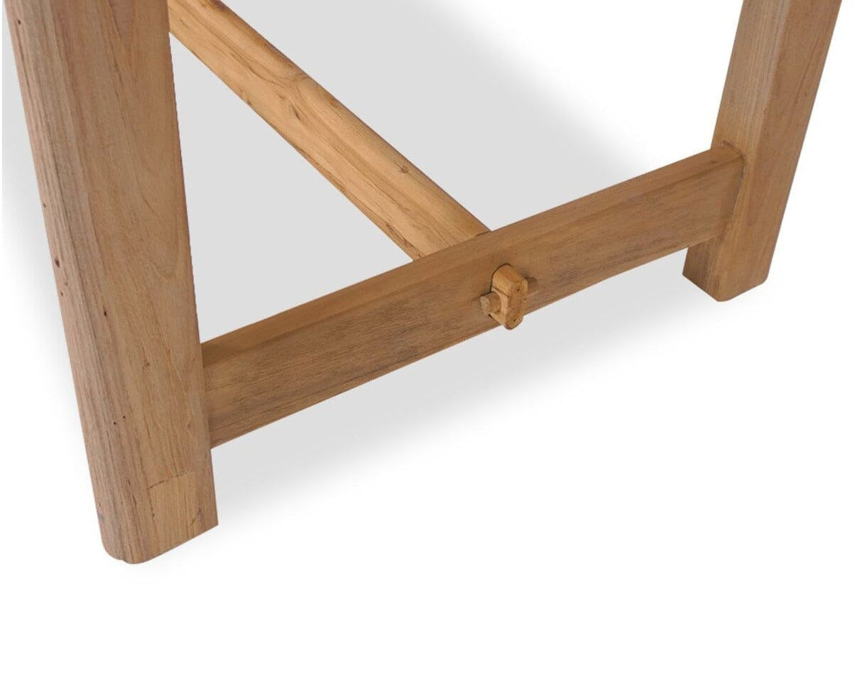 Monaco Teak Outdoor Dining Table Sun Republic