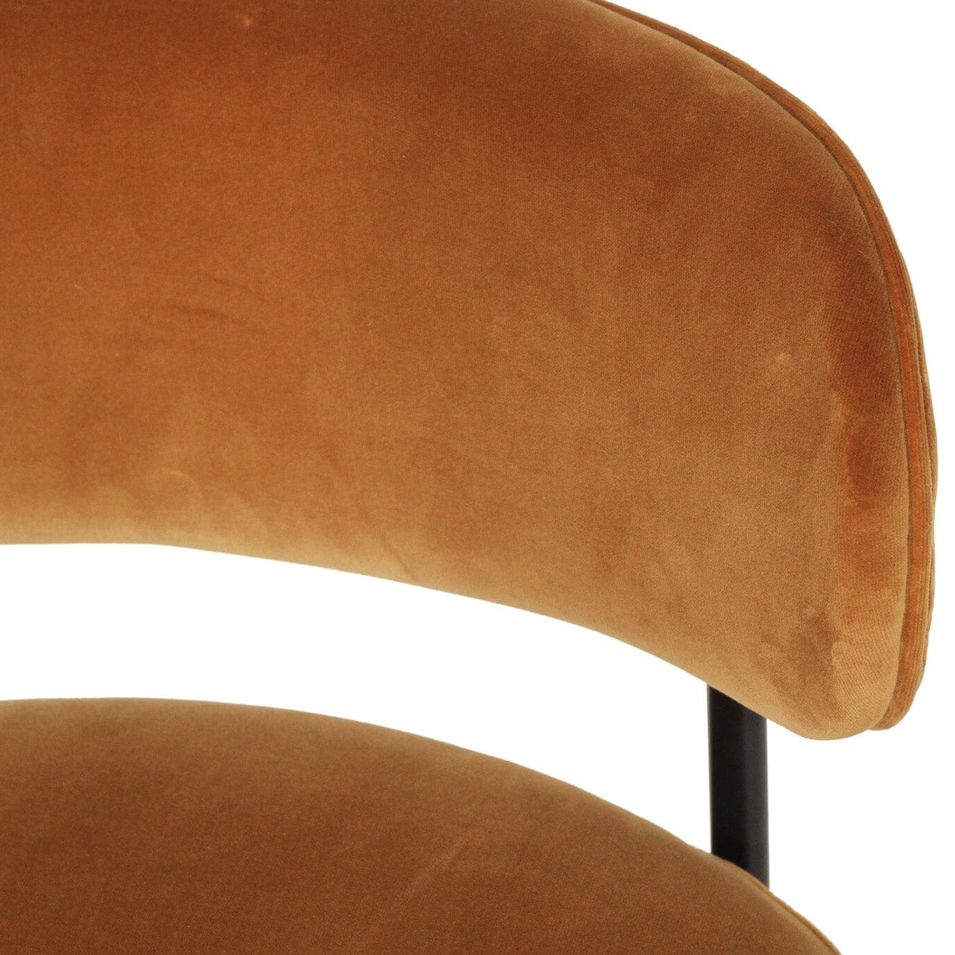 New York Dining Chair β Rust Velvet Sun Republic
