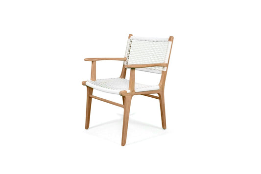 Noosa Arm Chair - White (Indoor/Outdoor) Sun Republic