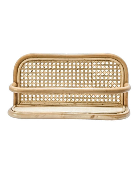 Open Weave Rattan Wall Shelf Sun Republic