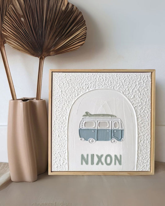 Personalized Textured Plaster Art Beyond The Palms