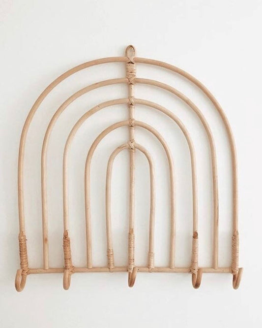 Rattan Rainbow Wall Hook Sun Republic
