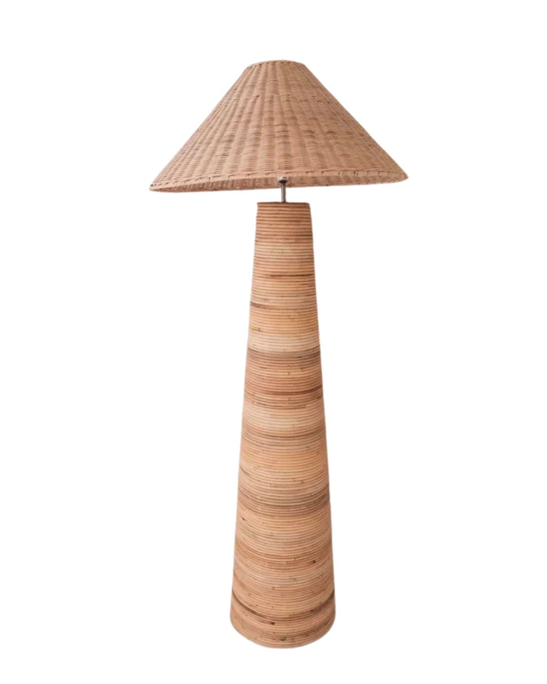Rattan & Wicker Floor Lamp - Rico Sun Republic