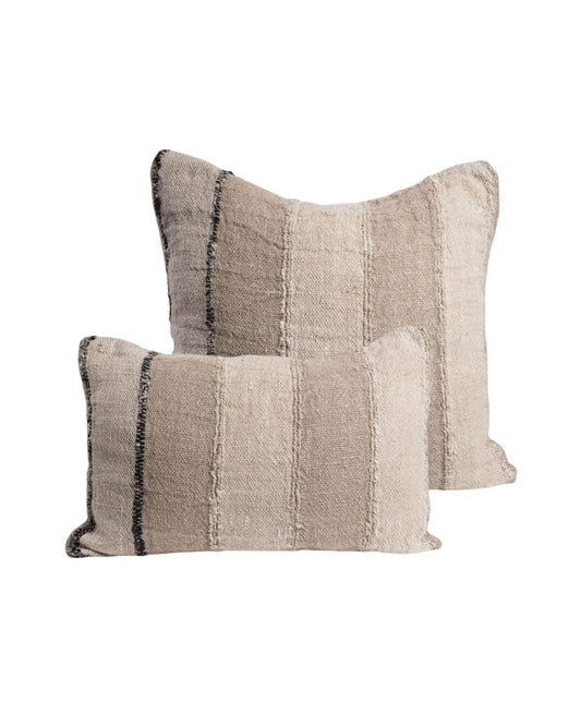 Retreat Cushion – Natural/Ivory/Black Sun Republic