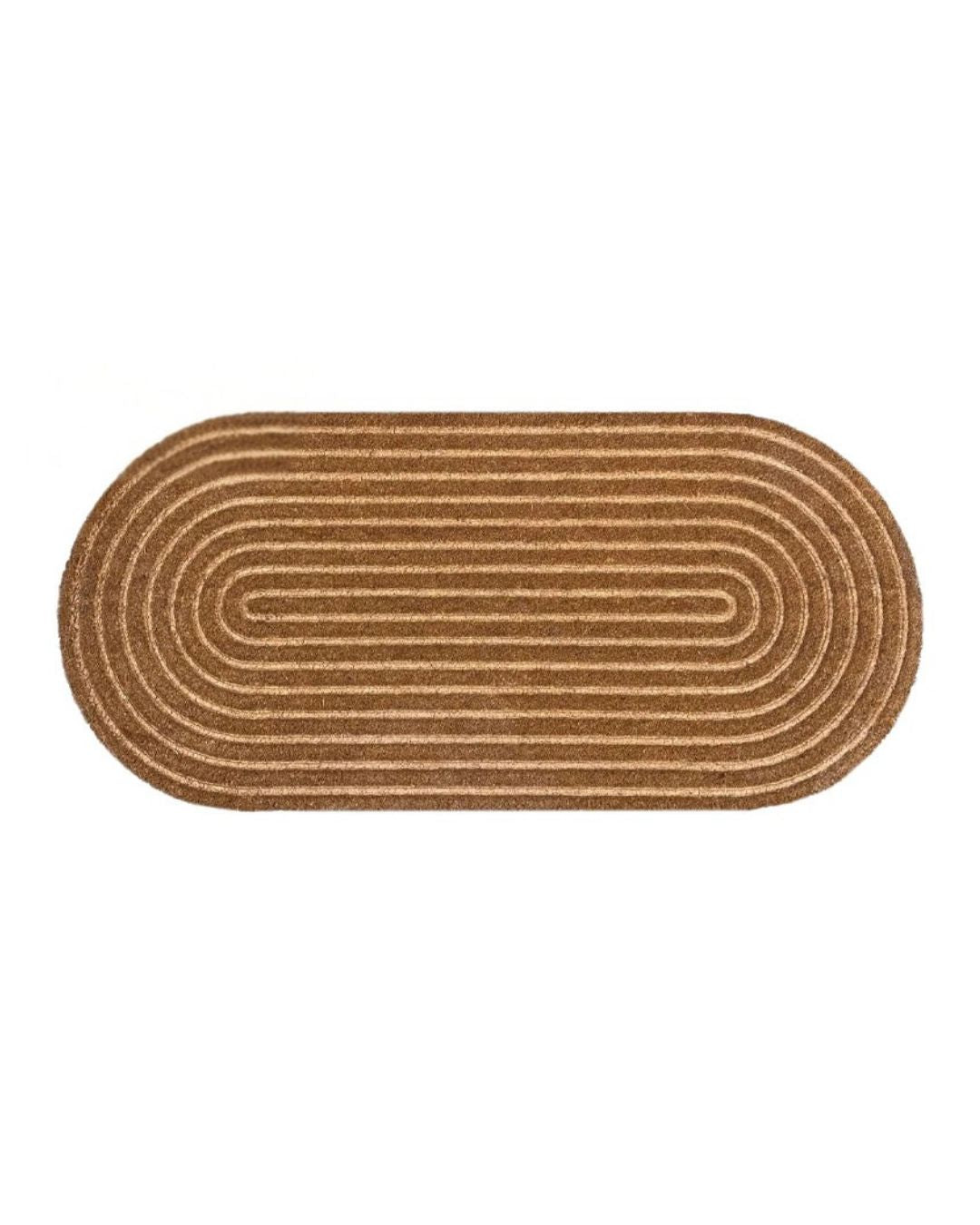 Ribbed Oval Oasis Large Door Mat Door Mates